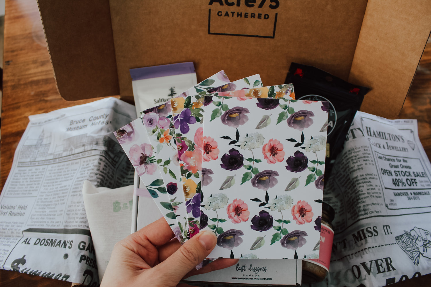 Acre75 Gathered is unlike any other lifestyle subscription box on the market.