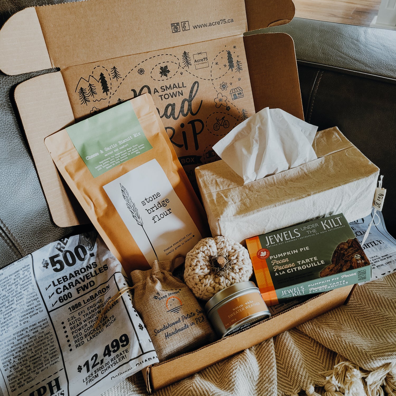 Acre75 Gathered is unlike any other lifestyle subscription box on the market.