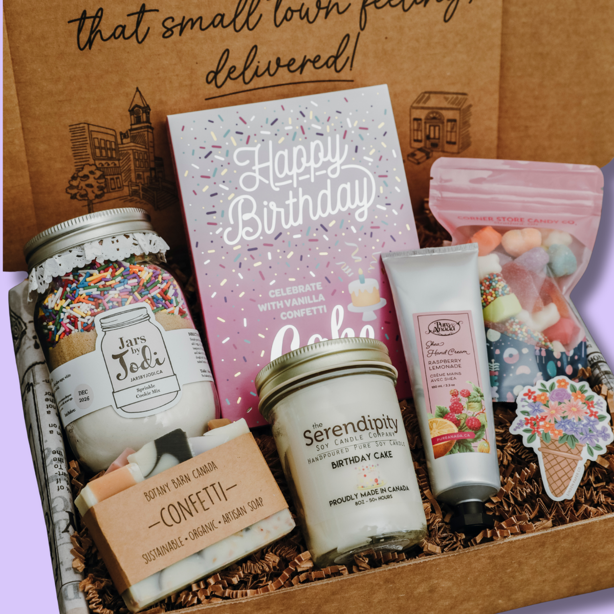Acre75 Gathered Birthday Box | Acre75.ca