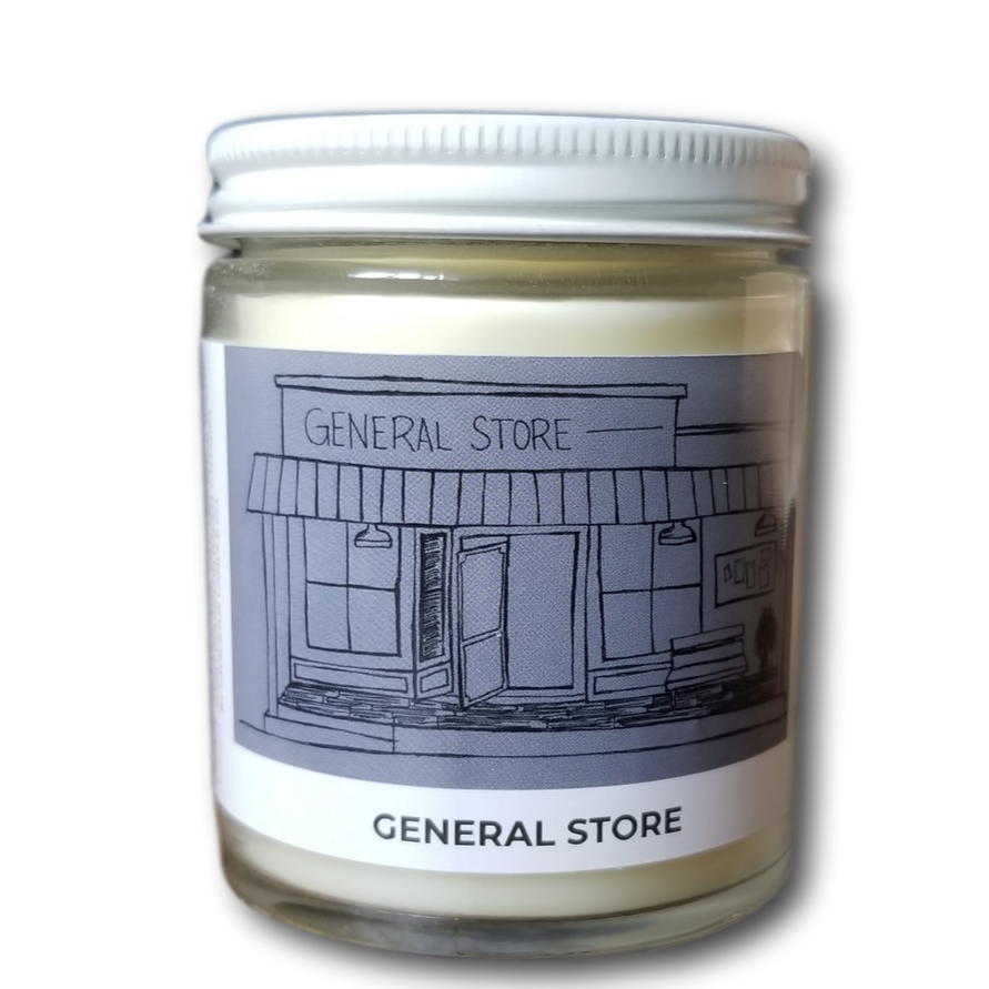 General Store Acre75.ca Essential Oil Candle. Handpoured in Baden, Ontario, Canada.