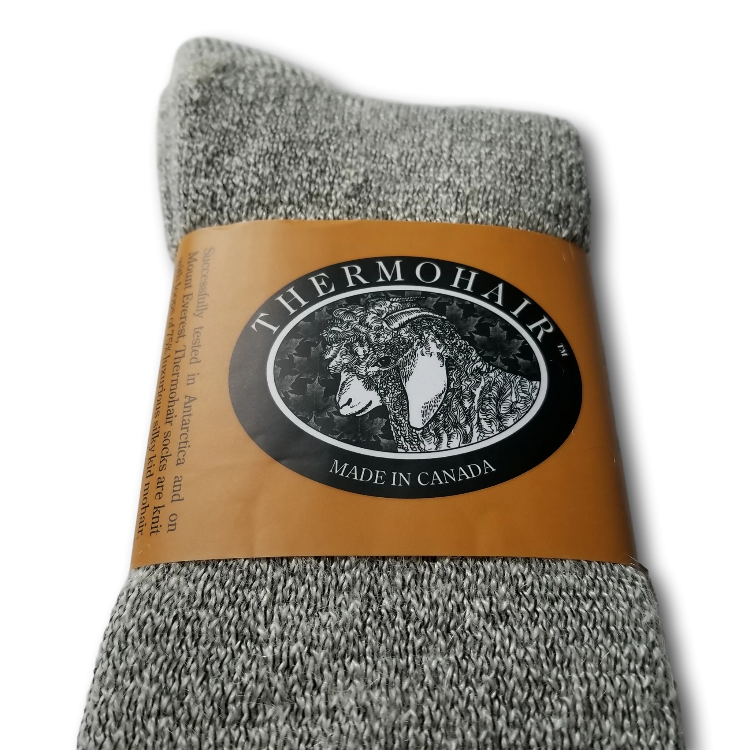 Ladies Thermohair Mohair Sock, Made in Canada